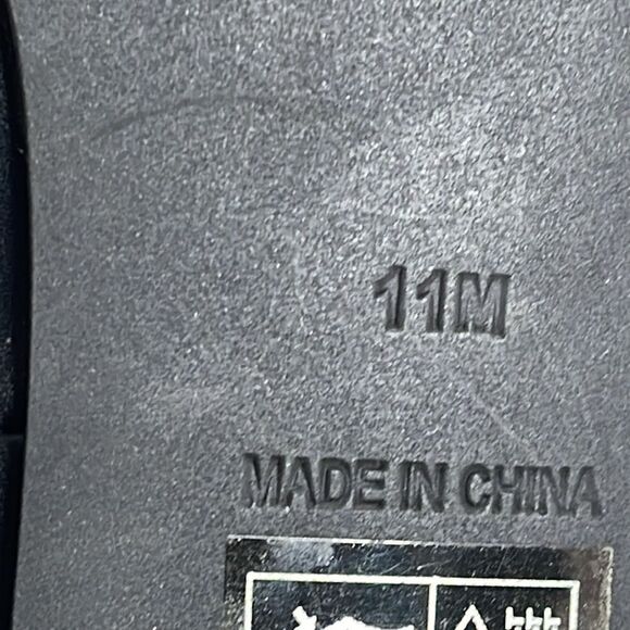 Ashro Black Heeled Mesh Gladiator Lace Up Faux Booties Sz 11 - Picture 5 of 6